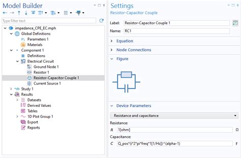Image result for Capacitor Model COMSOL Multiphysics
