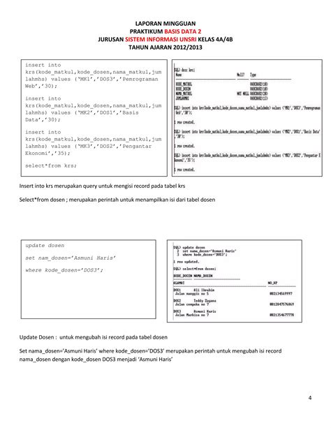 Toradh íomhá ar Contoh Jadual SQL Coding