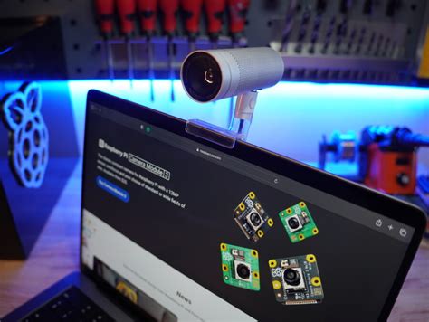 Toradh íomhá ar Raspberry Pi with USB Camera Icon