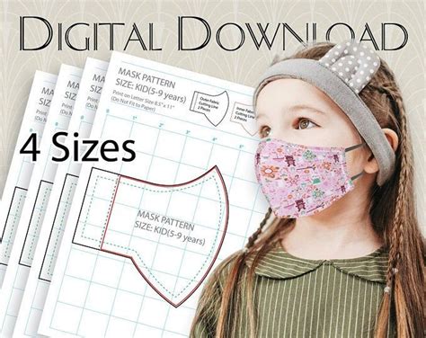 Afbeeldingsresultaten voor 3D Face Mask Pattern PDF