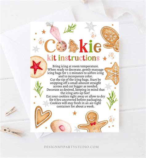 Printable Cookie Decorating Instructions に対する画像結果