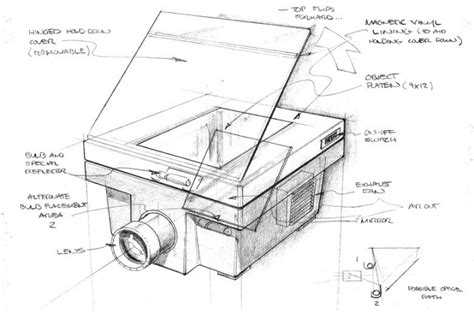 Image result for Projector Side View Drawing