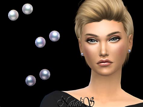 Image result for Sims 4 Stud Earrings