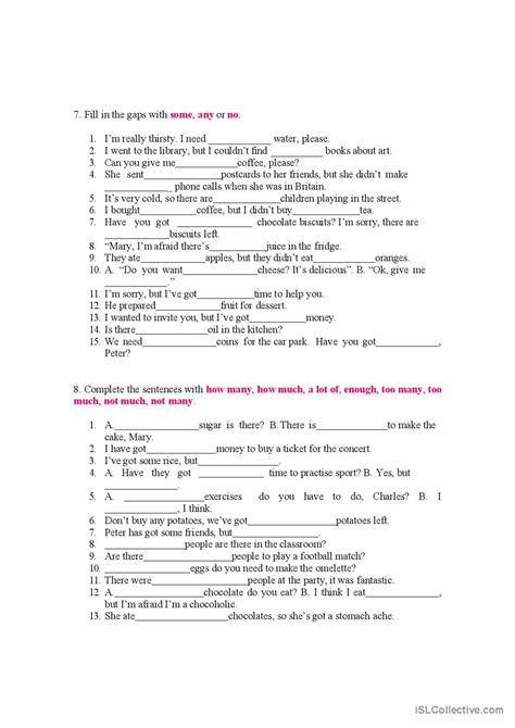 Image result for Countable Uncountable ESL Worksheets