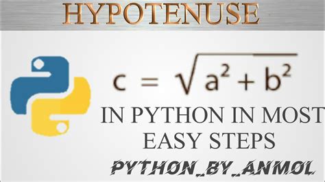 Toradh íomhá ar Pythagorean Theorem In Python
