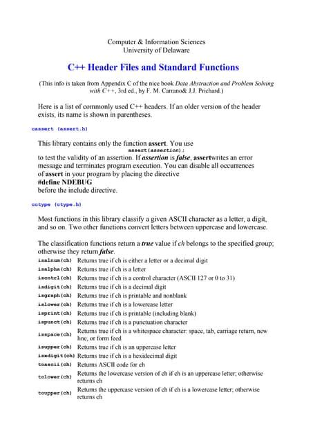Afbeeldingsresultaten voor Types of C Header Files