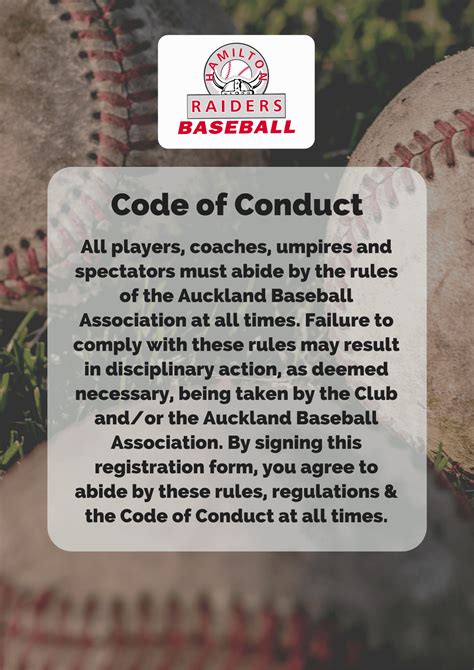 Baseball Player Code of Conduct に対する画像結果