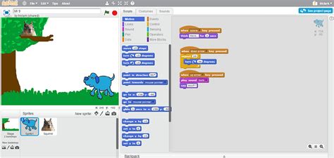Image result for Scratch Programming for Kids Interface