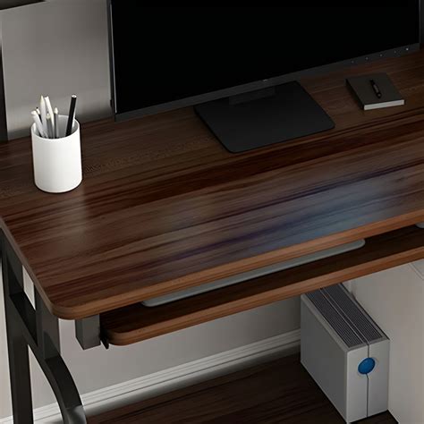 Image result for Metal-Frame Computer Desk