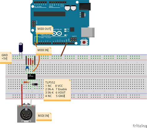 Image result for Arduino MIDI Library Example