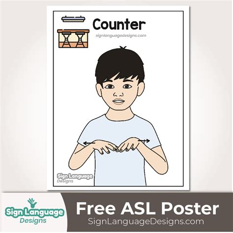 ASL Sign for Counter に対する画像結果