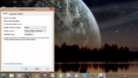 Toradh íomhá ar How to Delete Taskbar