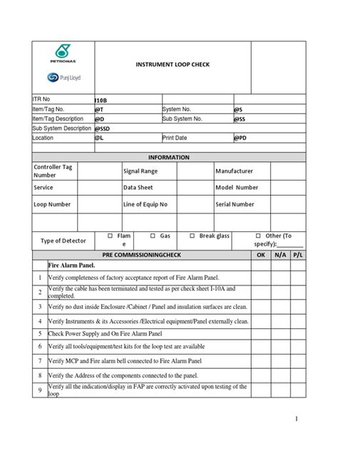 Image result for Instrument Loop Checking