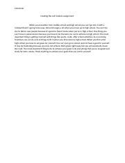 Image result for Creating the Self Module Assignment