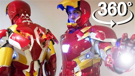 $10,000 Real Life IRON MAN SUIT! - 360° MARK 46! (First 3D VR Unboxing ...