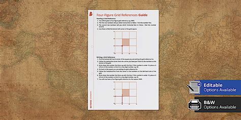 Image result for Grid Reference Sheet