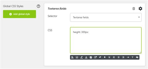 Image result for SendEmail Textarea CSS