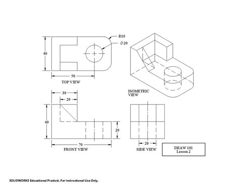 Image result for Front View Engineering Drawing