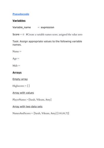 Image result for IGCSE Computer Science Worksheets