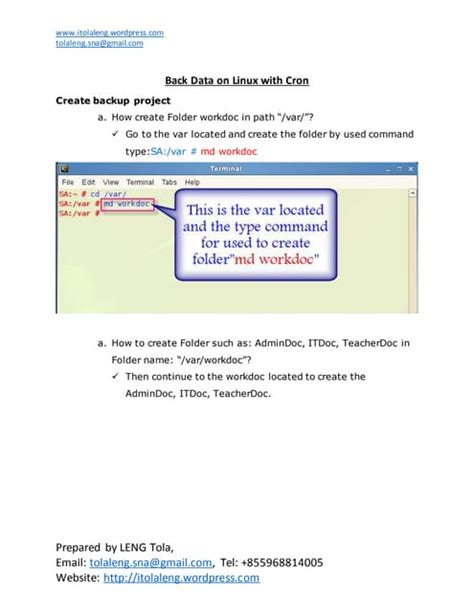 Toradh íomhá ar Backup in Linux Command