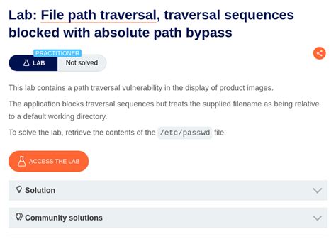 Toradh íomhá ar File Path Traversal