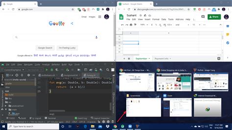 Image result for How to Create Split Screen for Multitasking in Windows 10