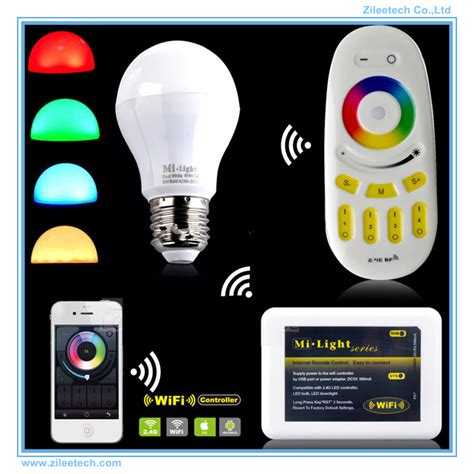 Image result for Wireless Remote Control Multi Colored Smart LED Light Bulbs
