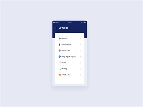 Résultat d’images pour Paper Options Menu UI