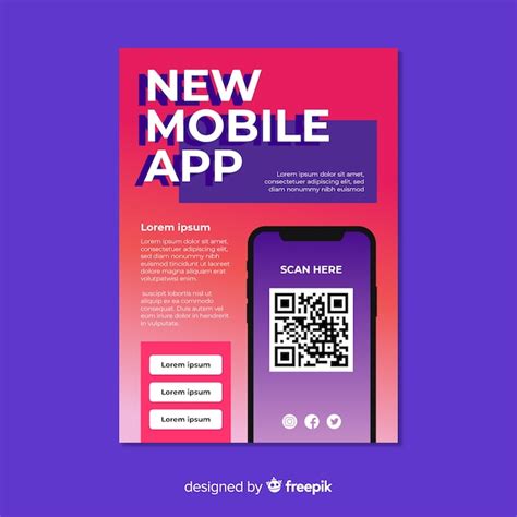 Image result for QR Code to Download App Poster