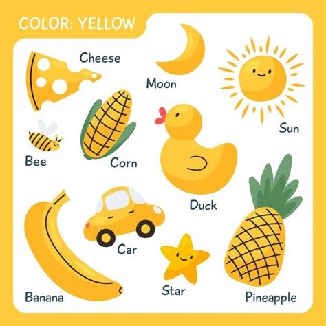Image result for Yellow Color Objects