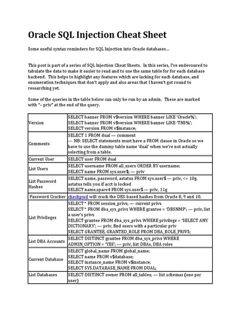Oracle SQL Sheet に対する画像結果