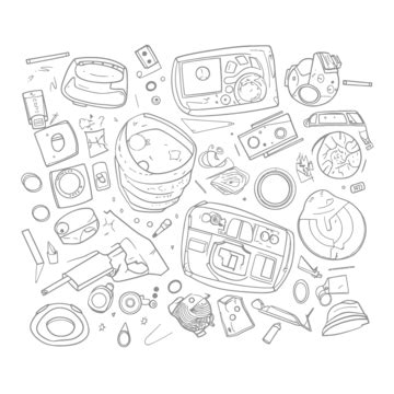 Afbeeldingsresultaten voor Exploded View Fire Investigatio Sketch
