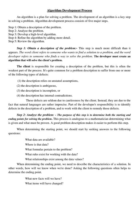 Image result for Algorithm Devleopment