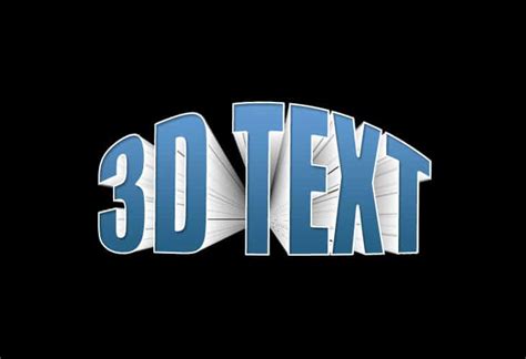 Image result for 3D Text Word