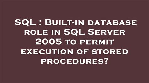 Image result for Built in Database in SQL