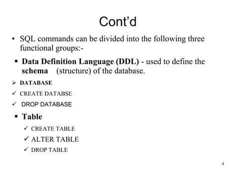 Image result for SQL Class 10 All Structure of Query Lang