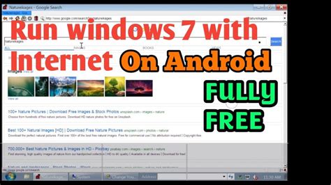 Afbeeldingsresultaten voor Windows 7 On Android