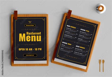 Menu Page Layout Examples に対する画像結果