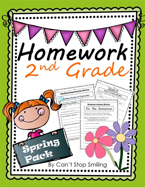Afbeeldingsresultaten voor 2nd Grade Homework Packets PDF Free