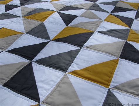 Image result for Triangle Quilt Pattern Tutorial