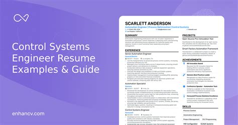 Image result for Control System Engineer Resume