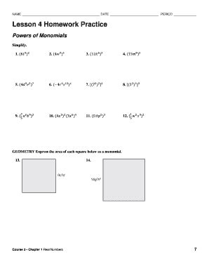 Afbeeldingsresultaten voor Lesson 2 Homework Practice Answer Key