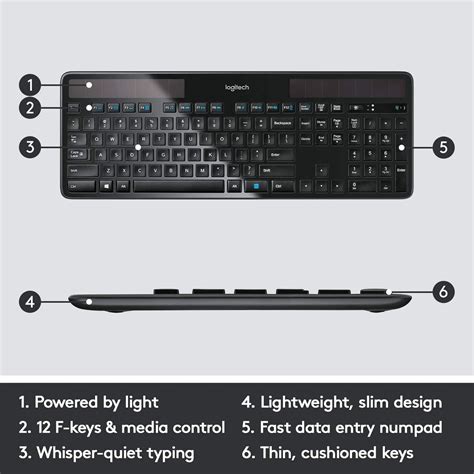Image result for Logitech Solar Keyboard