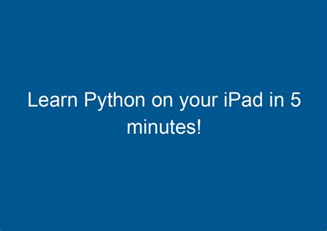 iPad Python Coding に対する画像結果