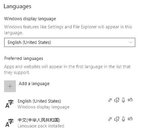Image result for Windows Display Language