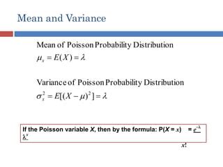 Variance of Poisson Distribution Is Equal To に対する画像結果