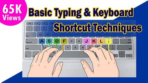 Basic Typing & Keyboard Shortcut Techniques - YouTube