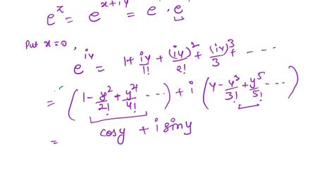 Image result for Complex Exponential Formula