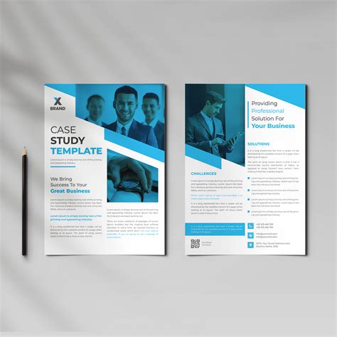 Toradh íomhá ar Case Study Template Design