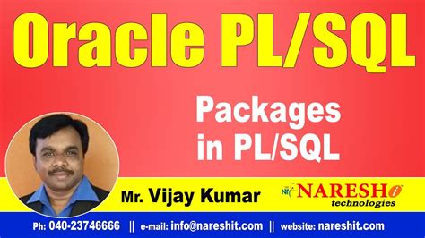 Image result for PL SQL Packages Tutorial